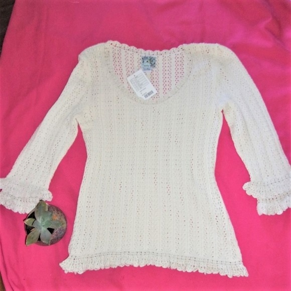 Anthropologie Tops - NEW Anthropologie Tabitha woman sweater  medium M